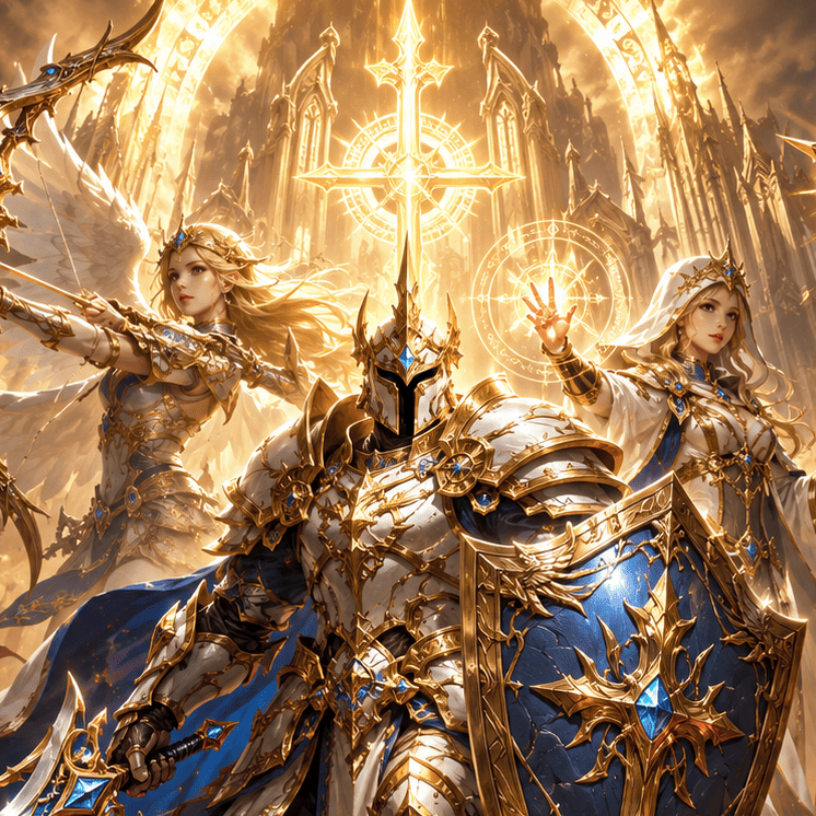 Along with the Gods artwork