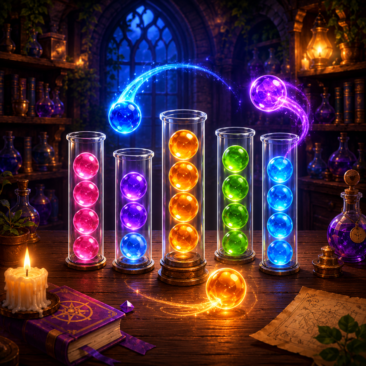 Magic Sort game artwork