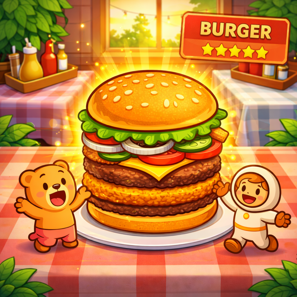 Burger Rush artwork